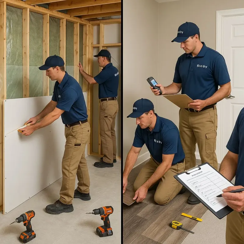 Repairs and Reconstruction process in Holstein, IA